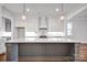 Spacious kitchen with a large island and pendant lighting at 613 Hops Aly, Fort Mill, SC 29715