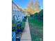 Shared backyard space with a grassy lawn at 3722 Park Rd # Q, Charlotte, NC 28209
