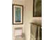Simple bathroom with toilet and framed artwork at 3722 Park Rd # Q, Charlotte, NC 28209