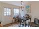Charming dining area with a small table and access to the kitchen at 3722 Park Rd # Q, Charlotte, NC 28209