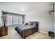 Well-lit bedroom with a bed and a basketball hoop at 7041 Barnstone Ct, Denver, NC 28037