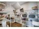 Well-organized pantry with wire shelving, offering ample storage at 7041 Barnstone Ct, Denver, NC 28037