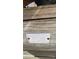 License plate on a Lake Norman Duke Power Co. deck at 271 Lockhard Cir, Troutman, NC 28166