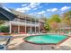 Large backyard pool with plenty of space for entertaining and lounging at 271 Lockhard Cir, Troutman, NC 28166