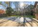 Expansive backyard features a garden and a fenced pool, perfect for relaxation at 5303 Shasta Hill Ct, Charlotte, NC 28211