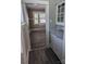 Galley kitchen showcasing granite countertops, modern flooring, and ample cabinet space at 602 W Council St, Salisbury, NC 28144