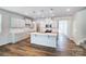 Bright kitchen with stainless steel appliances and a center island at 2608 Tillman St, Monroe, NC 28112
