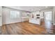 Bright kitchen with stainless steel appliances and a center island at 2608 Tillman St, Monroe, NC 28112