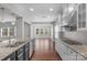 Modern kitchen with stainless steel appliances and granite counters at 2714 Stonewood Vw, Kannapolis, NC 28081