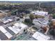 Wide aerial view of the town's downtown area at 736 Olde England Dr, Lincolnton, NC 28092