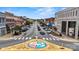 View of downtown street with shops and parked cars at 736 Olde England Dr, Lincolnton, NC 28092