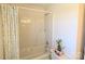 Clean bathroom with tub and shower at 2304 Fox Hunt Dr, Monroe, NC 28110