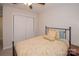 Bedroom featuring a ceiling fan and a cozy bed at 10933 Hunter Trail Ln, Charlotte, NC 28226