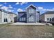 The backyard features a concrete patio perfect for barbecuing at 535 Red Wolf Ln, Clover, SC 29710