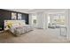 This main bedroom has a connected sitting room and carpeted floors throughout at 535 Red Wolf Ln, Lake Wylie, SC 29710