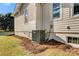 Side view of house showing HVAC unit and landscaping at 103 2Nd Nw Ave, Hickory, NC 28601