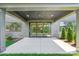 Relax on this lovely patio, seamlessly connected to the home with a sliding glass door and lush landscaping at 15009 Brownleigh Ln # 26, Huntersville, NC 28078
