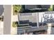 Top-down view of a home with a rooftop deck and patio furniture at 916-A Westbrook Dr, Charlotte, NC 28202