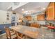 Spacious kitchen with a large island and open access to the pantry at 15450 Millview Trace Ln, Mint Hill, NC 28227