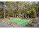 Artificial putting green in backyard, ideal for golf enthusiasts at 15450 Millview Trace Ln, Mint Hill, NC 28227