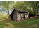 Rustic old barn in a wooded area at 5070 Woodleaf Rd, Salisbury, NC 28147