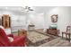 Cozy living room featuring hardwood floors, a neutral color scheme, and stylish furniture at 6296 Raven Rock Dr # 725, Denver, NC 28037