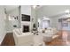 Spacious living room with fireplace, high ceilings, and plenty of natural light at 360 Lauren Pines Dr, York, SC 29745