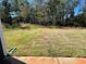 Large backyard with grassy area and wooded backdrop at 362 Brinkley Dr # 142, Kings Mountain, NC 28086