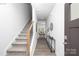 Inviting entryway with staircase and view to living room at 362 Brinkley Dr # 142, Kings Mountain, NC 28086