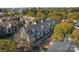 Wider view of the townhome community and the city skyline at 513 N Graham St # 3D, Charlotte, NC 28202