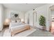 Bright bedroom with ample space and neutral decor at 513 N Graham St # 3D, Charlotte, NC 28202