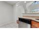 Kitchen with granite countertops and stainless steel appliances at 513 N Graham St # 3D, Charlotte, NC 28202