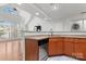 Kitchen with granite countertops and stainless steel dishwasher at 513 N Graham St # 3D, Charlotte, NC 28202