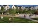 Rendering of children and families on green space and playground at 809 Terra Dr, Tega Cay, SC 29708