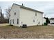 Wide angle view of the side and back of a house at 1610 Ledson Ct, Charlotte, NC 28214