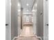 View of bathroom with shower, bathtub and tile flooring at 6941 Augustine Way, Charlotte, NC 28270