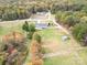 Aerial view of house, revealing surrounding landscape at 1926 Hopewell Church Rd, Sherrills Ford, NC 28673