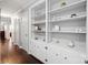 Built-in shelving and storage in the hallway at 1926 Hopewell Church Rd, Sherrills Ford, NC 28673