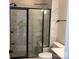 Modern bathroom with a large walk-in shower at 1017 Wandsworth Pl # Ken0108, Charlotte, NC 28215