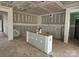 Kitchen under construction with drywall and electrical work in progress at 1017 Wandsworth Pl # Ken0108, Charlotte, NC 28215