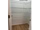 Walk-in pantry with wire shelving for food storage at 1017 Wandsworth Pl # Ken0108, Charlotte, NC 28215