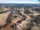 An aerial shot of a home near the Glen Oaks Golf Club and Country Club at 229 Golf Course Rd, Maiden, NC 28650