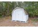 White shed with a light brown roof at 231 Cheek Rd, Clover, SC 29710