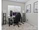 Functional home office with standing desk and ergonomic chair at 118 Berkeley Ave # D, Mooresville, NC 28117