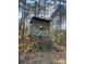 Elevated wooden deer stand in the woods at 1386 Old Pinckney Rd, York, SC 29745