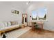 Bright home office with a daybed and a workspace at 158 Mattoon St, Charlotte, NC 28216