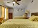 Bedroom with two twin beds, dresser and wood floors at 4609 Coronado Dr # O, Charlotte, NC 28212