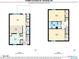 Two-story home floor plan, showing a spacious layout with multiple bedrooms and bathrooms at 4609 Coronado Dr # O, Charlotte, NC 28212