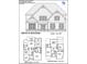 Detailed floor plan showcasing the layout of this spacious 3,250 sq ft home design at 227 Heartland Dr, Rock Hill, SC 29732