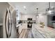 Well-equipped kitchen featuring stainless steel appliances, granite countertops, and custom cabinetry at 3018 Corinth Church Rd, Monroe, NC 28112